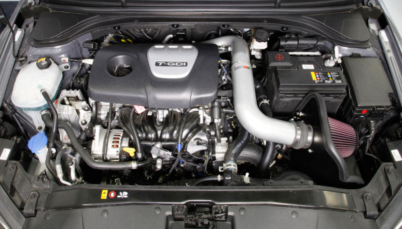 K&N Typhoon Performance Air Intake System - Unleash Your 2017 - 2020 Hyundai Elantra's Power!