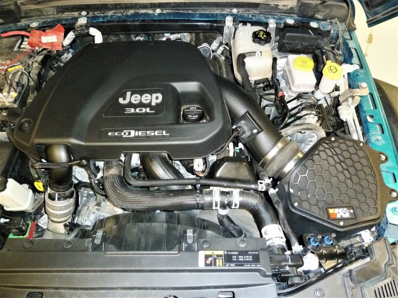 K&N Performance Aircharger Intake for 20 - 23 Jeep Gladiator & 20 - 23 Jeep Wrangler V6 - 3.0L DSL