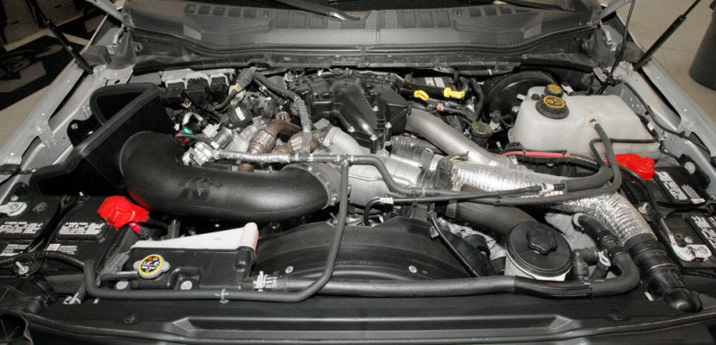 K&N's High-Performance Air Intake System for 2017 - 2019 Ford F Super Duty V8 6.7L Diesel