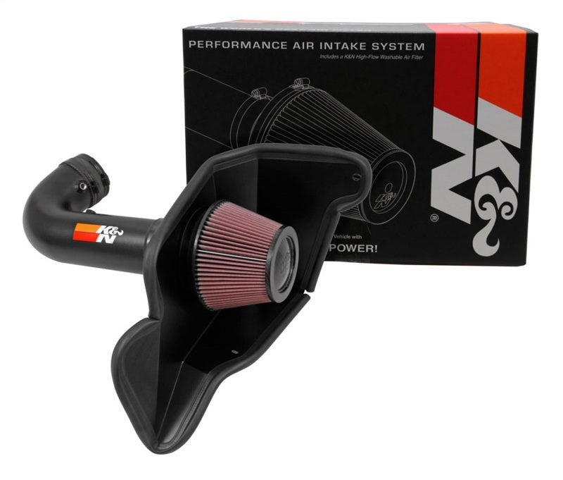 K&N Typhoon Cold Air Intake System - Boost Your 2016 - 2019 Ford Mustang Shelby 5.2L V8!