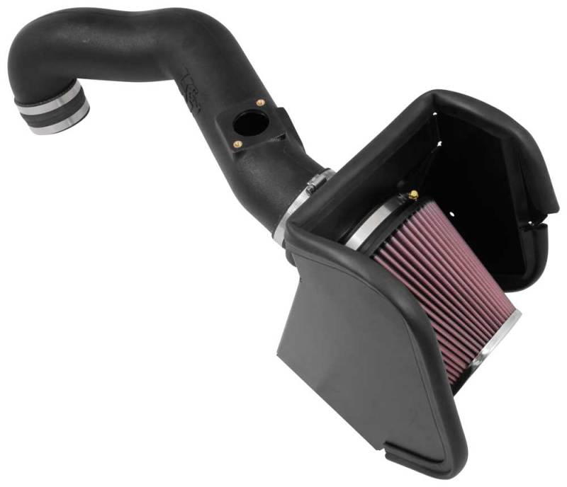 K&N 63 Series Aircharger Performance Intake - The Ultimate Upgrade for 2016 - 2018 Nissan Titan XD V8 - 5.0L DSL