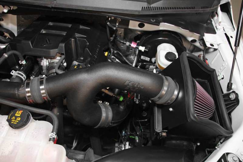 K&N 2015 - 2017 FORD F150 2.7L V6 High - Performance Intake Kit: Unleash Your Truck's Power!