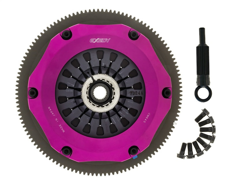 Exedy Twin-Organic Clutch Kit: Ideal for 2004 - 2020 Subaru WRX STI & More!