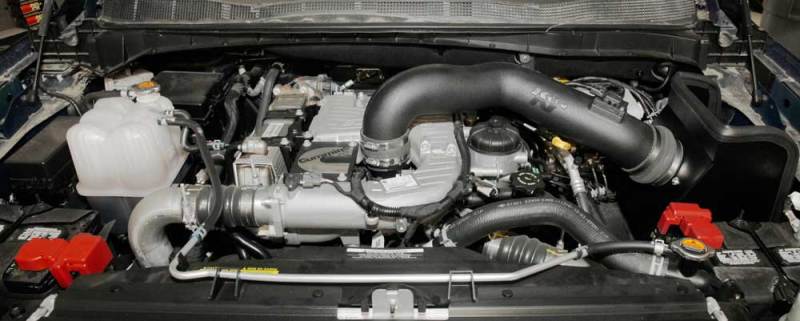 K&N 63 Series Aircharger Performance Intake - The Ultimate Upgrade for 2016 - 2018 Nissan Titan XD V8 - 5.0L DSL