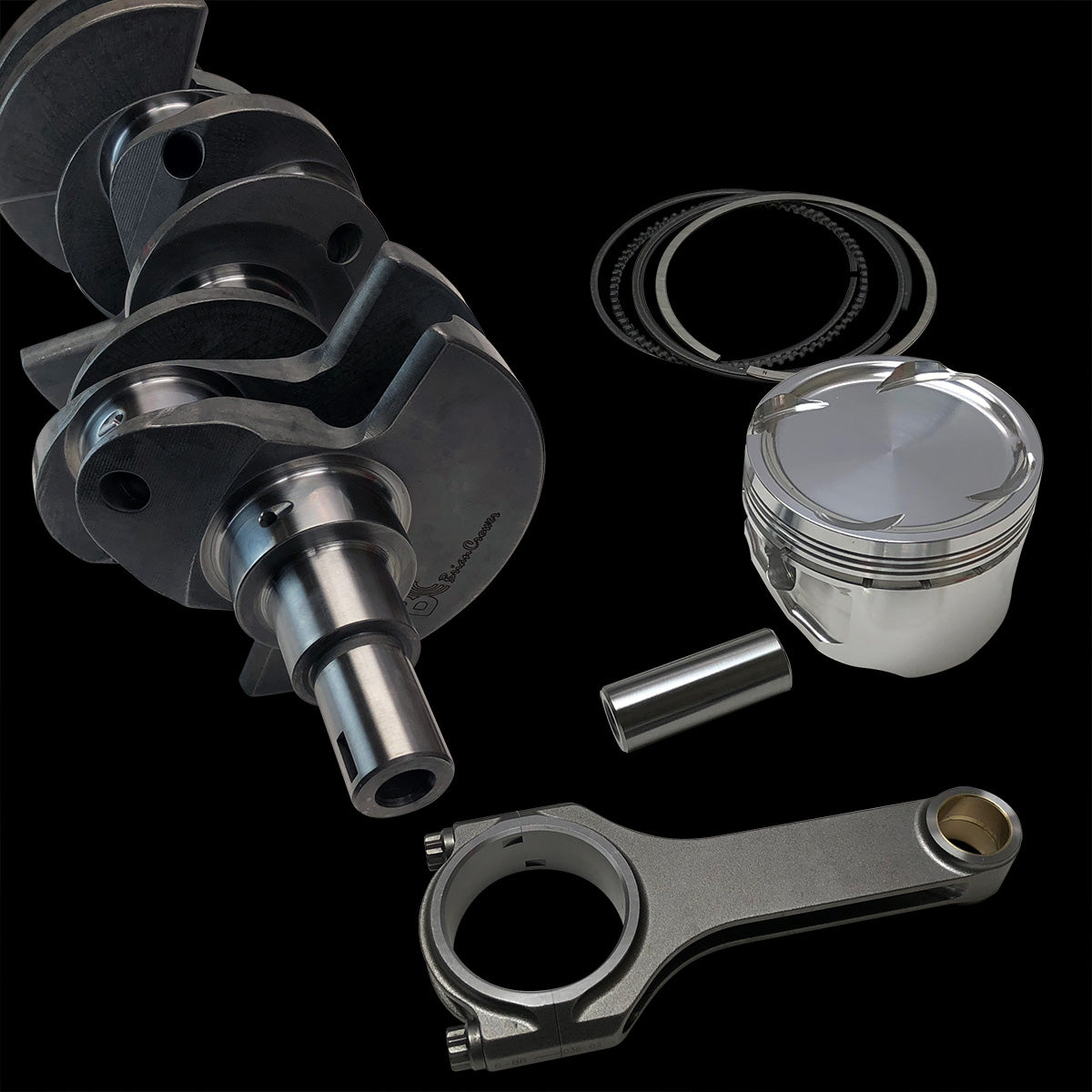 BC0227U - Nissan VQ35HR Stroker Kit: Unleash Power with 86.4mm Stroke and ProH625+ Rods!