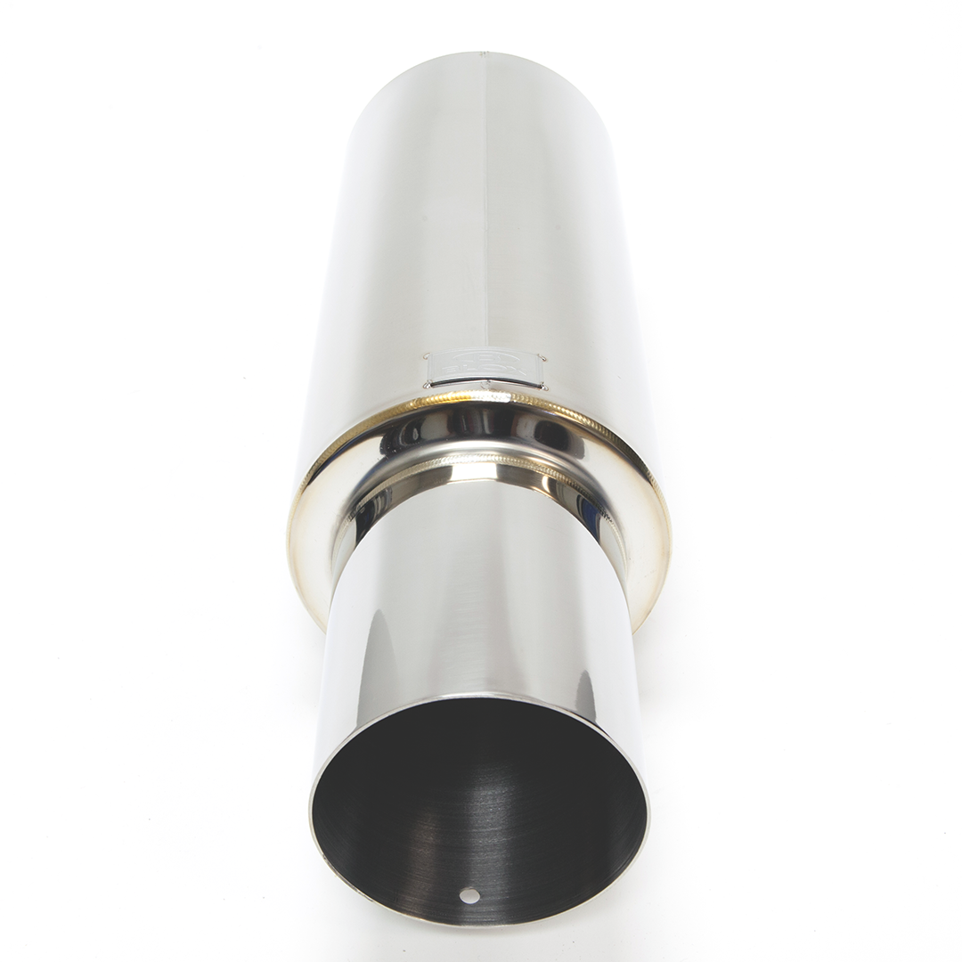 Blox Racing Universal N1 High-Performance Muffler - Upgrade Your Exhaust Now!