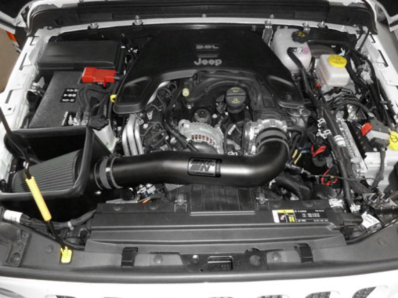 K&N 2018 Jeep Wrangler JL V6-3.6L F/I Blackhawk Performance Intake Kit - Excluding Jeep Grand Cherokee!
