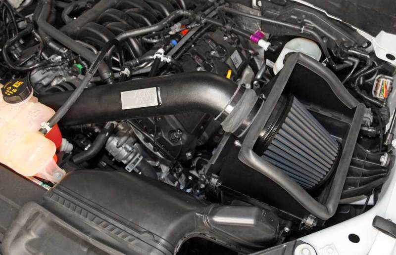 K&N 2015-2020 Ford F-150 5.0L V8 Blackhawk Performance Air Intake Kit - Unleash Your Engine's Potential!