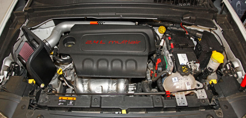 K&N High-Performance Air Intake Kit for 2015 - 2022 Jeep Compass & Renegade Models