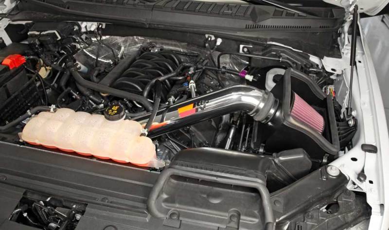 K&N 15 Ford F150 5.0L V8 F/I: Unleash High - Flow Performance Intake Kit