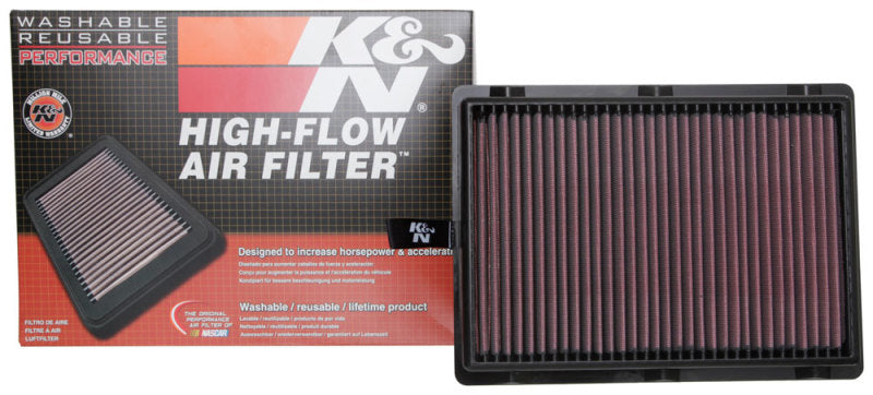 K&N High-Performance Drop-In Air Filter for Multiple Hyundai & Kia Models