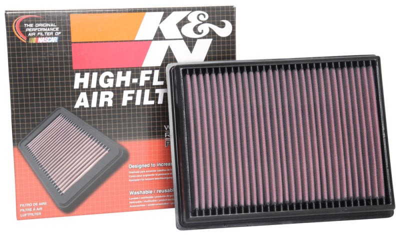 K&N Premium Drop-In Air Filter for Multiple Ford and Lincoln Models