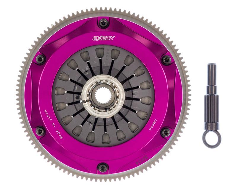 Exedy Hyper Triple Cerametallic Clutch Rigid Disc for 2008 - 2015 Mitsubishi Lancer Evolution GSR L4: Unleash Your Car's Potential!