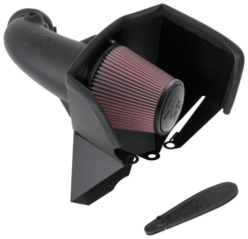 K&N Aircharger Performance Intake for 18 - 19 Jeep Grand Cherokee Trackhawk V8 - 6.2L F/I: Unleash Your Engine's Potential!