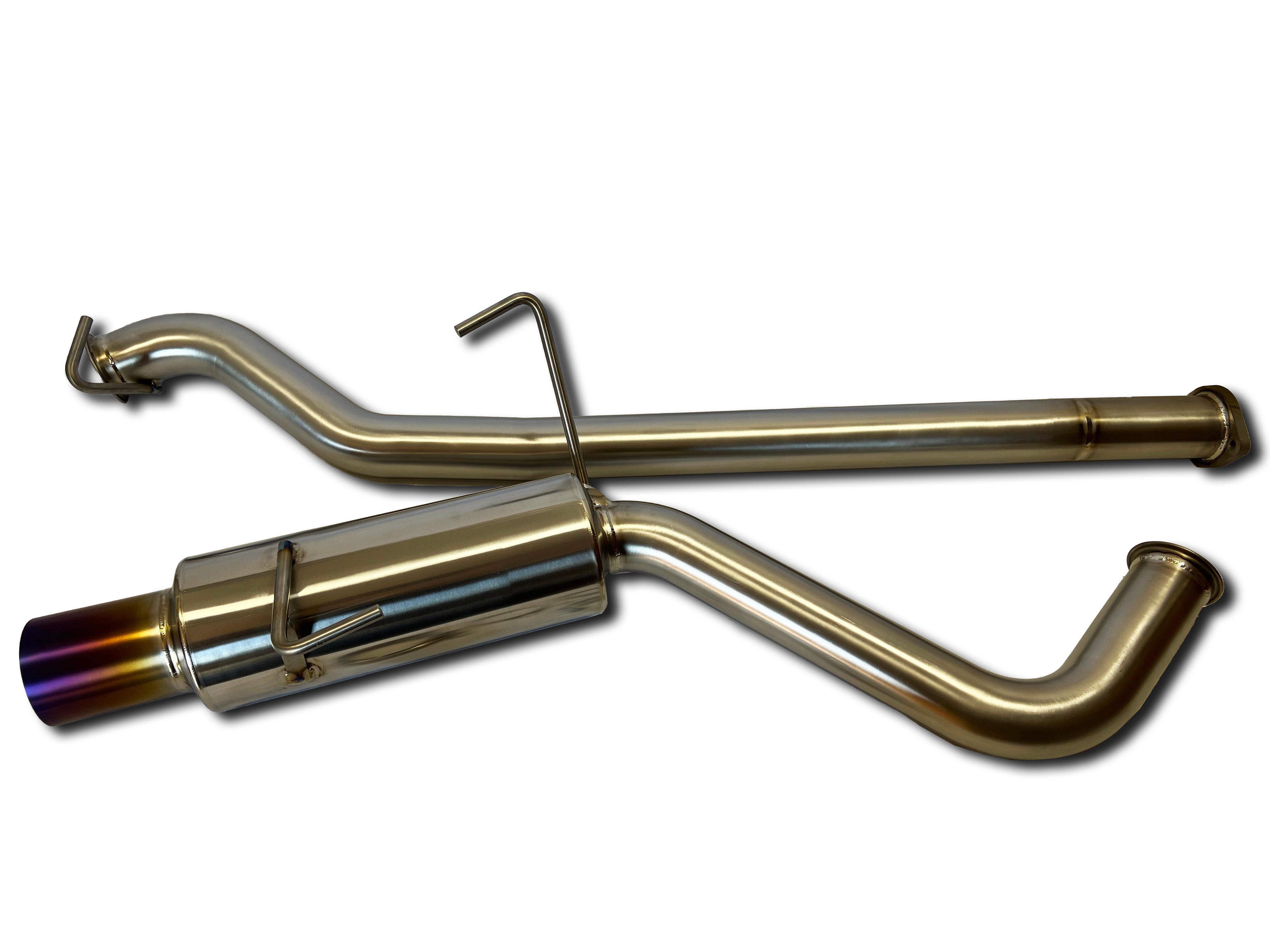 Unleash Power: ETS '22+ Subaru WRX Single Exit Titanium Catback Exhaust System