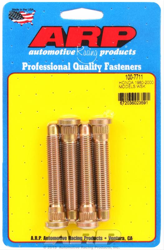ARP Extended Wheel Studs 4-Pack for Honda and Acura: Unleash Safety and Performance!