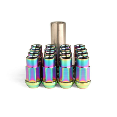 Blox Premium 7-Sided Forged Titanium Lug Nuts Set - Steal Your Heart, Not Your Wheels!
