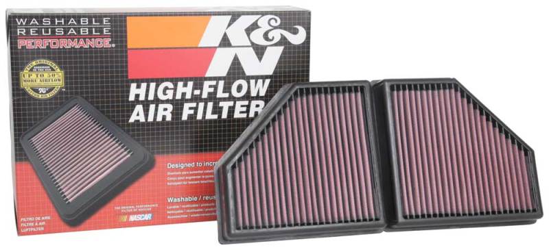 K&N High-Performance Air Filter for 2016 - 2019 BMW Models