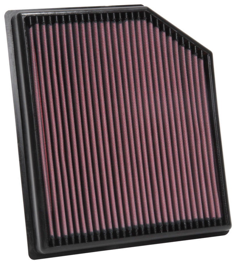 K&N High-Performance Drop-In Air Filter for 2018 Jeep Grand Cherokee V8 - 6.2L F/I
