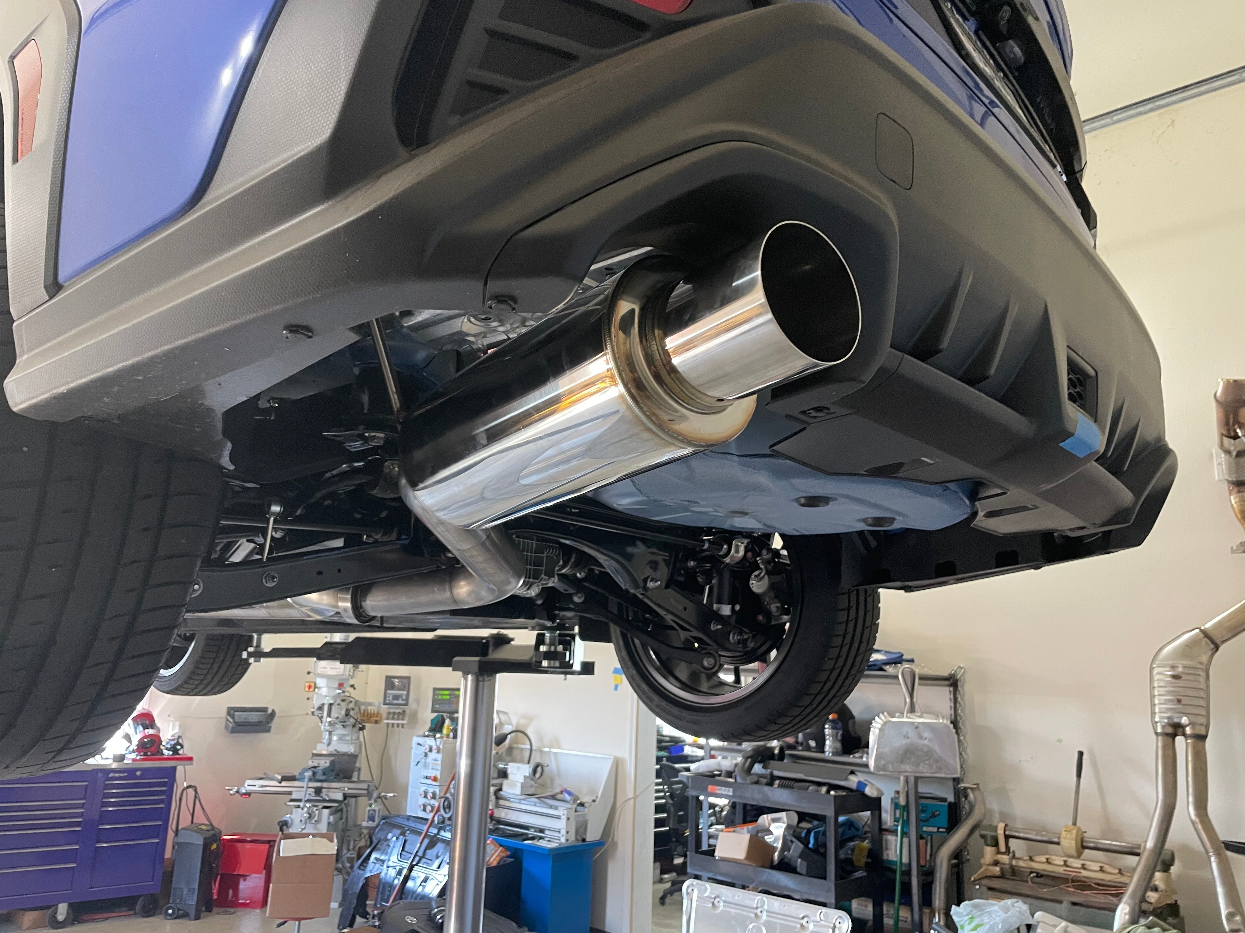 ETS '22+ Subaru WRX Single Exit Catback Exhaust Conversion: Unleash Your Ride!