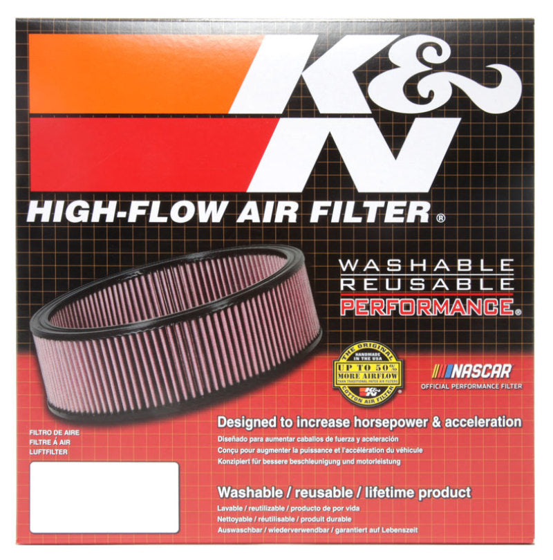 K&N High-Performance Replacement Air Filters for 2020-2025 BMW Models (2 Per Box)