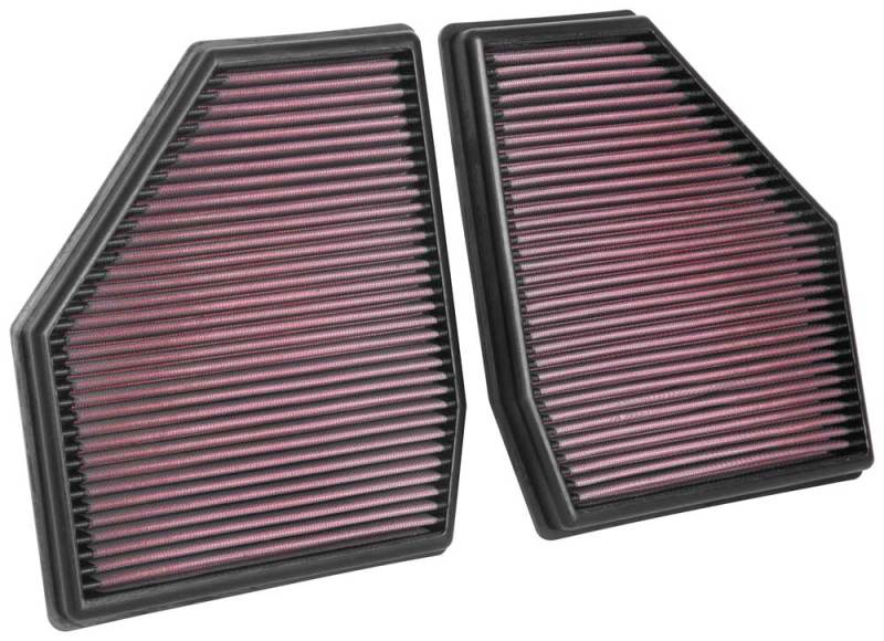 K&N Premium Replacement Air Filters for 2018 - 2024 BMW M5 & M8 Series (Two Per Box)
