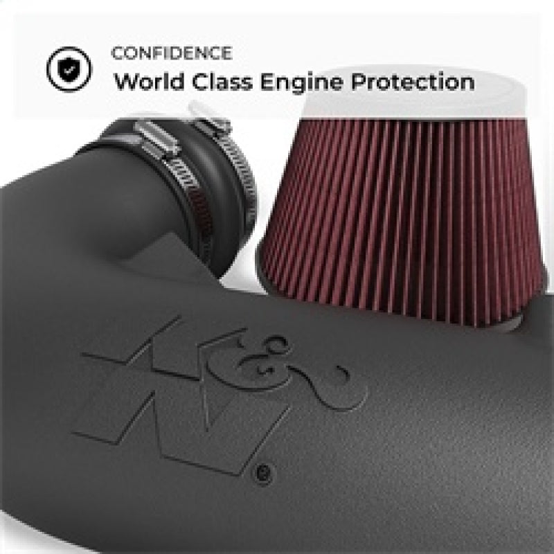 K&N's Power-Packed Aircharger Performance Intake for 19 - 20 Jeep Cherokee V6 - 3.2L