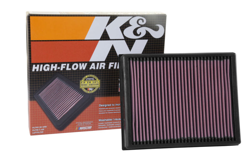 Rev Up Your Ford Ranger! K&N Drop-In Air Filter for 2019 - 2023 2.2L/3.2L DSL