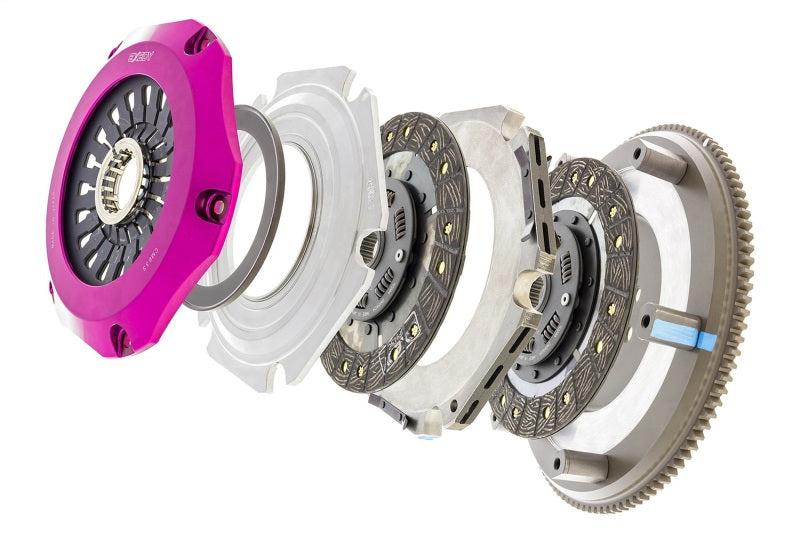 Exedy High-Performance Twin-Organic Clutch Kit for 96 - 06 Mitsubishi Evo 4 - 9 4G63T 2.0L