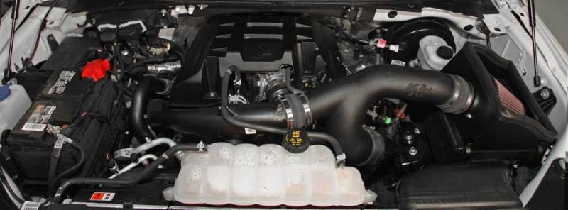 K&N 2015 - 2017 FORD F150 2.7L V6 High - Performance Intake Kit: Unleash Your Truck's Power!