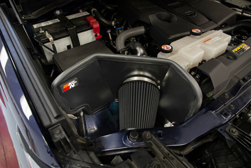 K&N 22 - 23 Toyota Tundra V6 - 3.5L Blackhawk Performance Intake Kit: Unleash Your Engine's Potential!