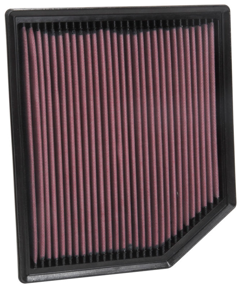 K&N High-Performance Drop-In Air Filter for 2018 Jeep Grand Cherokee V8 - 6.2L F/I