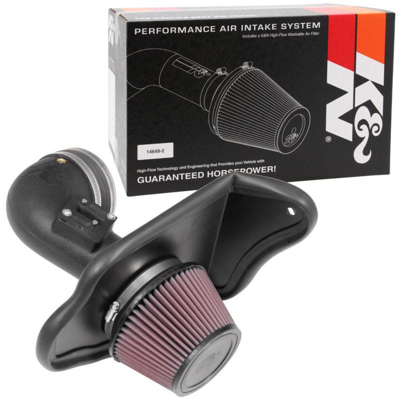 K&N 57 Series FIPK Performance Intake Kit - 2016 - 2017 Cadillac ATS L4 - 2.0L Turbo