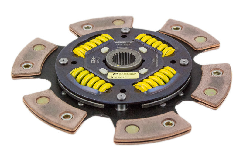 ACT 2003 Mitsubishi Lancer High-Performance 6 Pad Sprung Race Disc