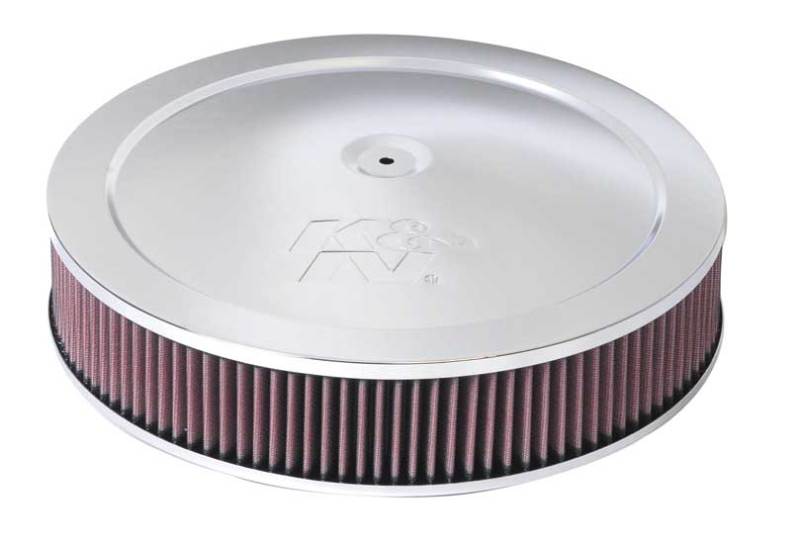 K&N 14in Red Custom Air Cleaner Assembly - The Ultimate Performance Upgrade!