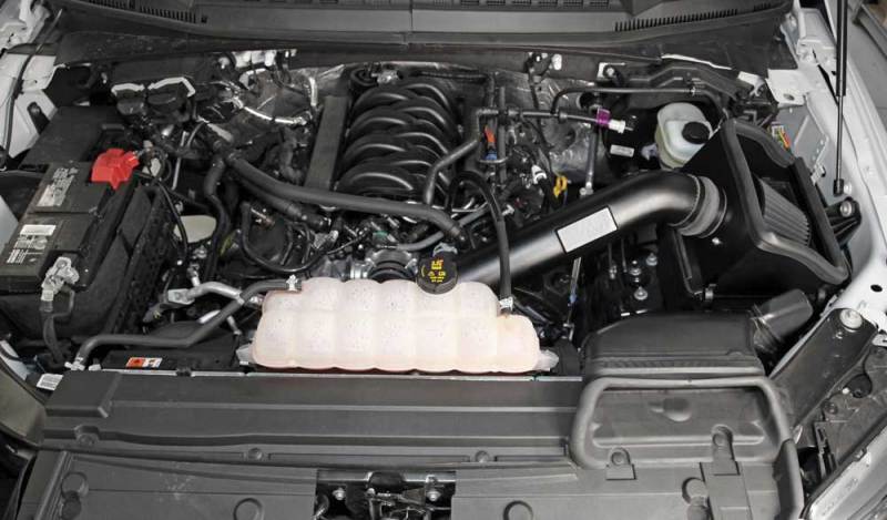 K&N 2015-2020 Ford F-150 5.0L V8 Blackhawk Performance Air Intake Kit - Unleash Your Engine's Potential!