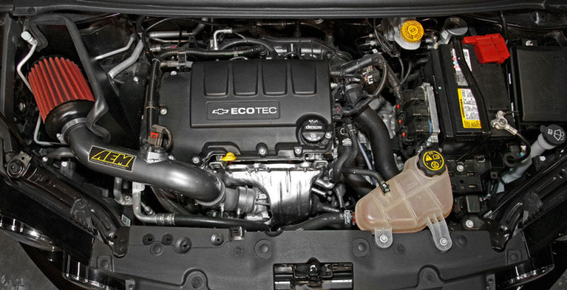 AEM Gunmetal Gray Cold Air Intake for 2012 - 2020 Chevrolet Sonic 1.4L L4
