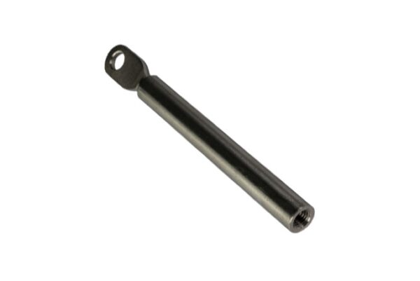 Turbosmart Clevis Suit IWG75 - 1/4″ UNF Thread, 6.3mm Hole, 100mm Length