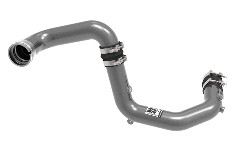 K&N 2023 - 2024 Ford Bronco Raptor & Ranger Raptor 3.0L V6 Gunmetal Gray Aluminum Charge Pipe Kit
