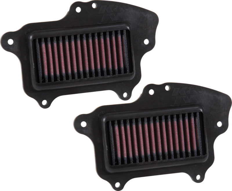 Get Your Ride Revved Up! K&N Replacement Drop-In Air Filter Set (2 Pack) for 2016 - 2017 Suzuki Boulevard M90 1462CC