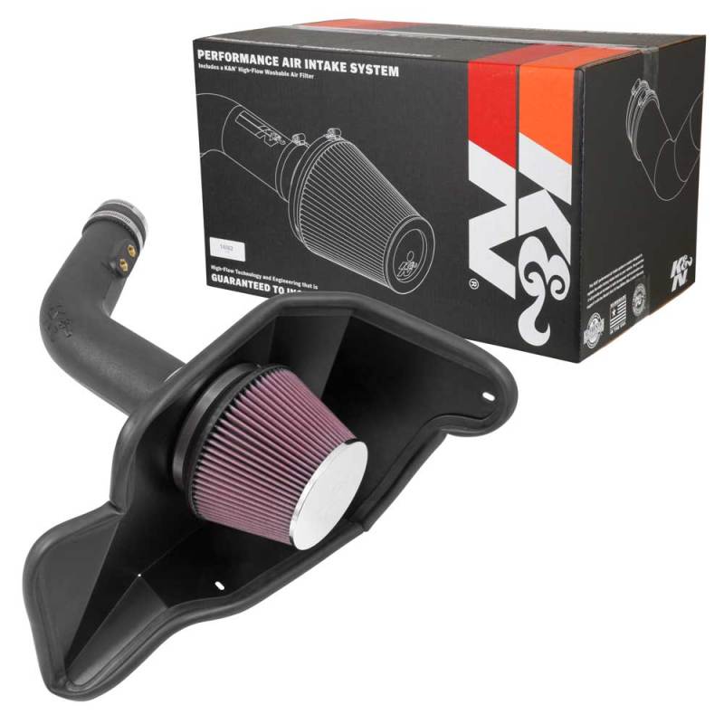 K&N Performance Intake Kit - Unleash Your 2015 - 2017 Ford Mustang 3.7L V6!