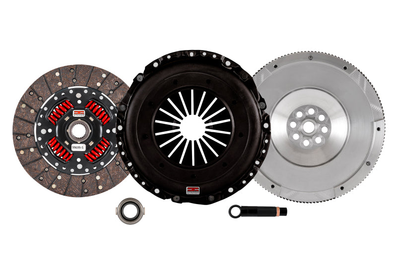Competition Clutch (8091-ST-2100) - Stage 2 Steelback Brass Plus Clutch Kit with 22lbs Flywheel - Upgrade Your Ride Now!