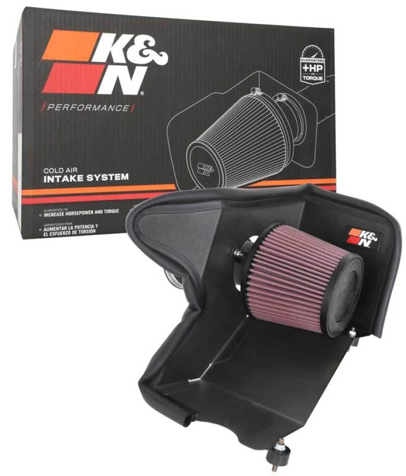 K&N Typhoon Performance Air Intake System for 2021+ Hyundai Elantra L4-2.0L F/I - Unleash Your Car's Potential!