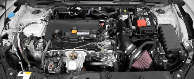 K&N Aircharger Performance Air Intake Kit - 2016 - 2021 Honda Civic (Excluding Type R) L4 - 2.0L