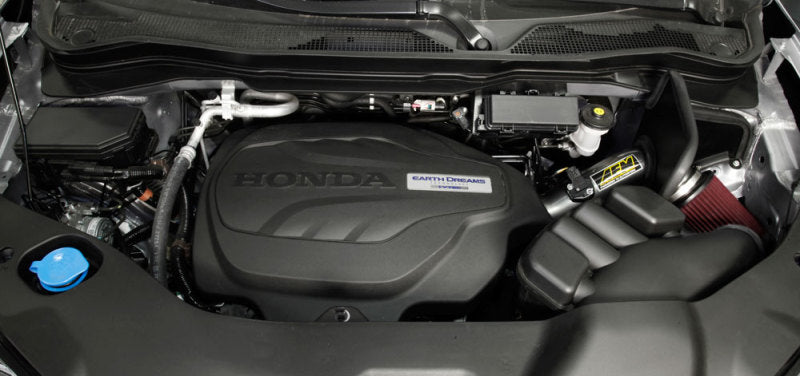 AEM 2017-2025 Honda Pilot & Ridgeline V6-3.5L F/I Gunmetal Gray Cold Air Intake: Unleash Your Engine's Power!
