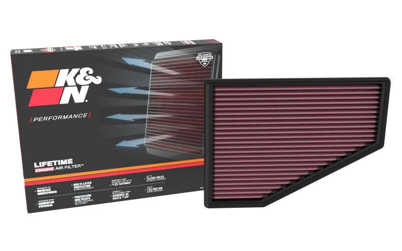 Rev Up Your 2021+ Jeep Grand Cherokee V6 3.6L with K&N Replacement Air Filter