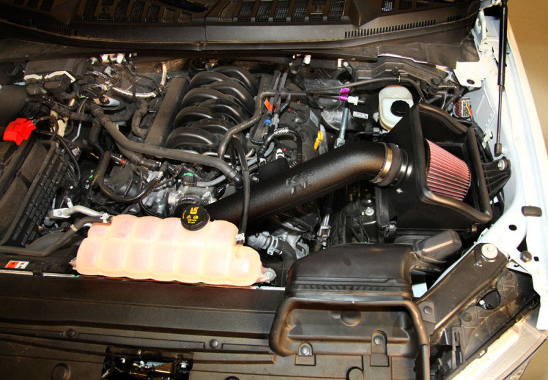 K&N Aircharger Performance Intake Kit for 2015 - 2016 Ford F150 V8 - 5.0L: Unleash Your Truck's Power!
