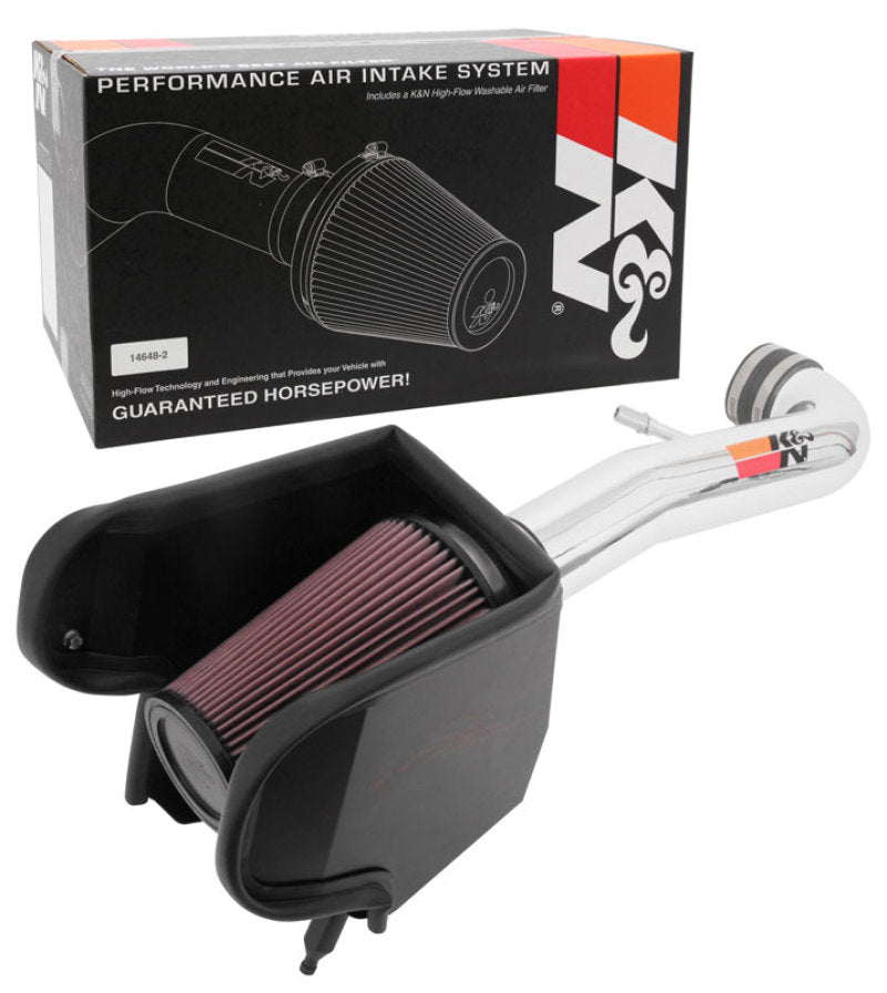 K&N 2018 - 2024 Jeep Wrangler & Gladiator High - Performance Cold Air Intake Kit