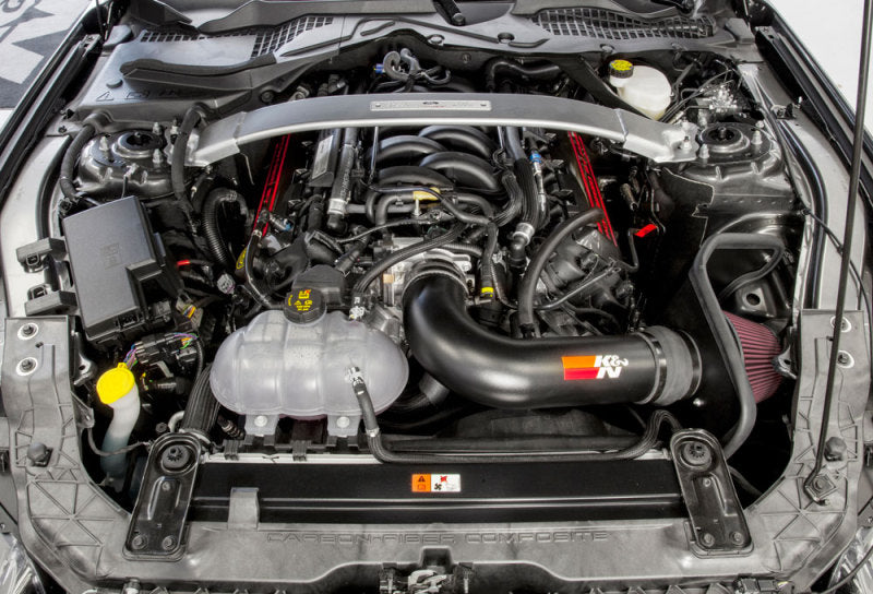 K&N Typhoon Cold Air Intake System - Boost Your 2016 - 2019 Ford Mustang Shelby 5.2L V8!