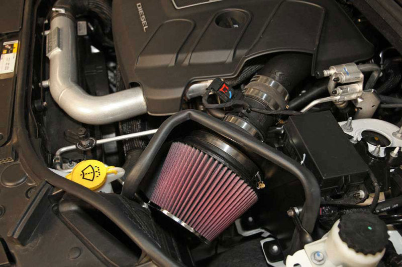 Unleash Power: K&N 14 - 15 Jeep Grand Cherokee 3.0L V6 Turbo Diesel Performance Intake Kit